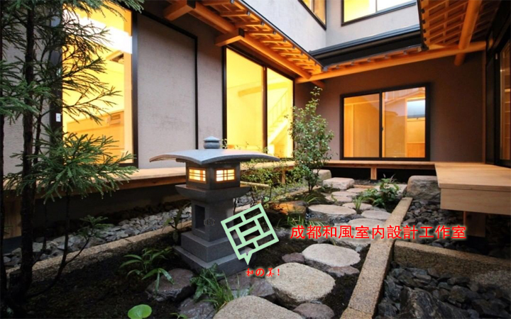 有庭园的日式房子